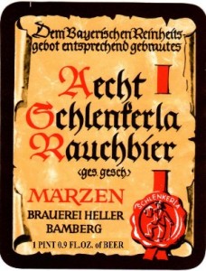 L'etichetta di questa originale birra tedesca