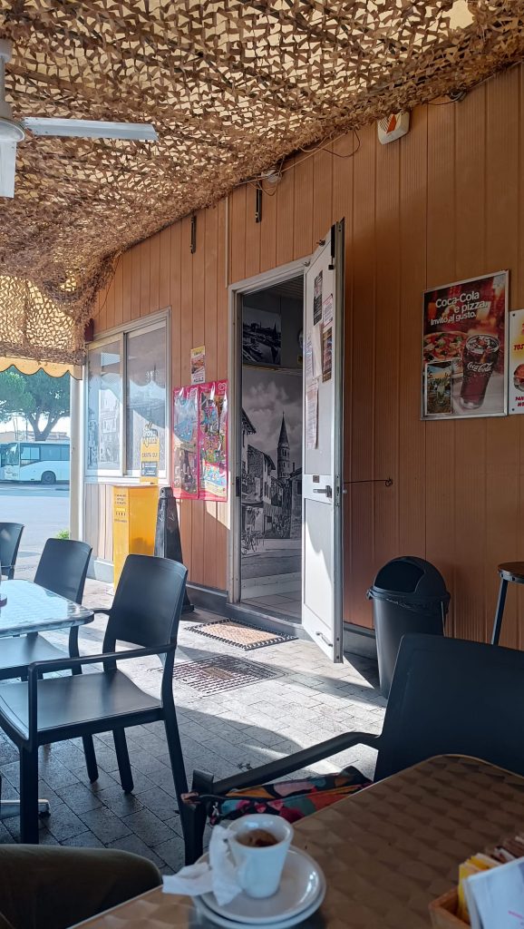 Il bar dell'autostazione di Caorle