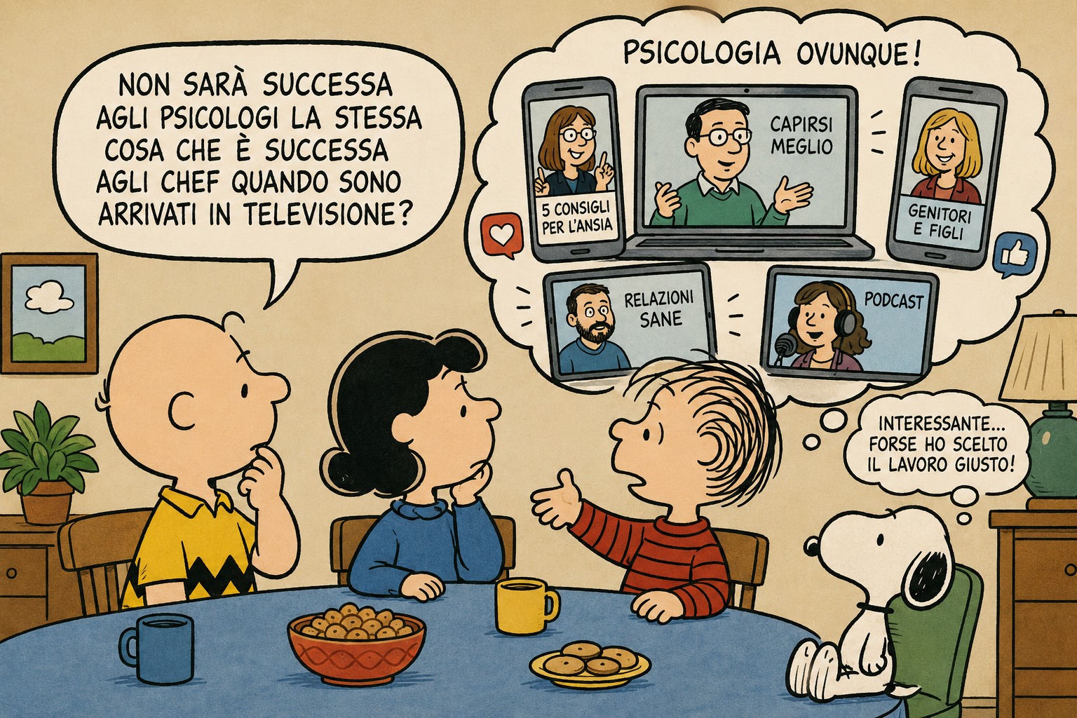Dopo gli chef, arrivano gli psicologi influencer?
