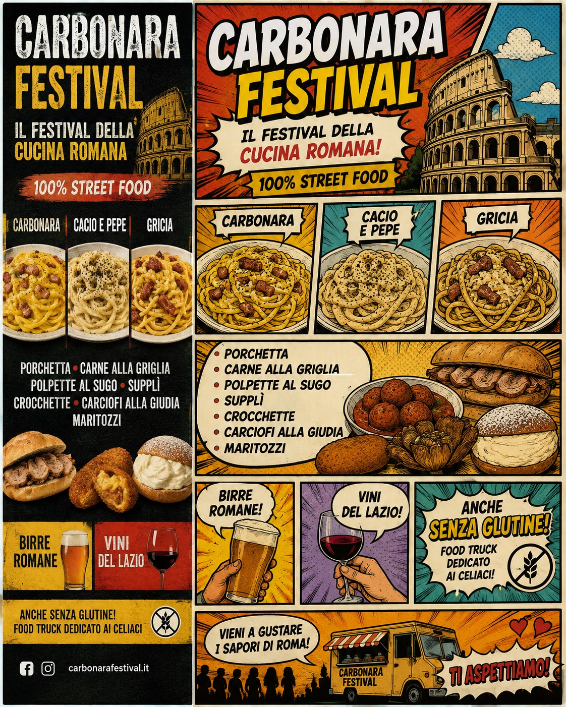 Carbonara Festival: la cucina che ci consola